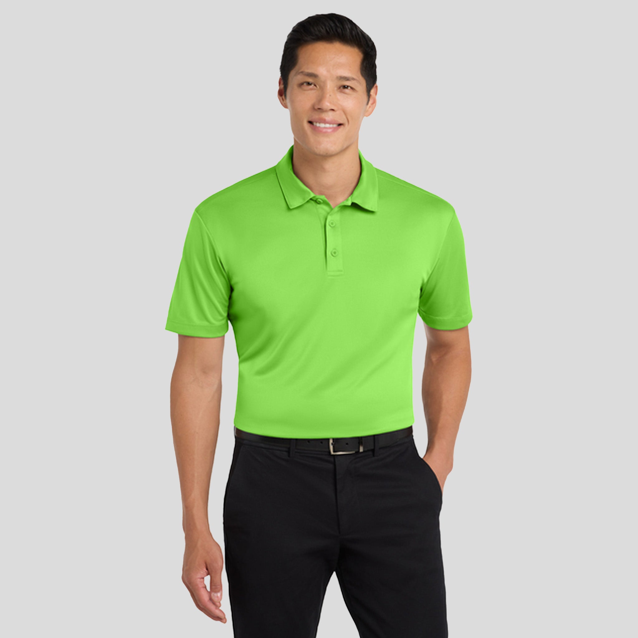 Men's Silk Touch™ Performance Polo | Lime