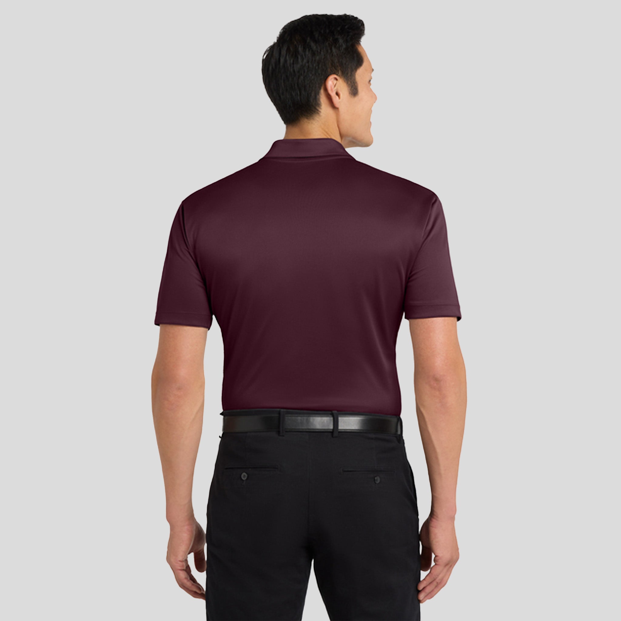 Men's Silk Touch™ Performance Polo | Maroon