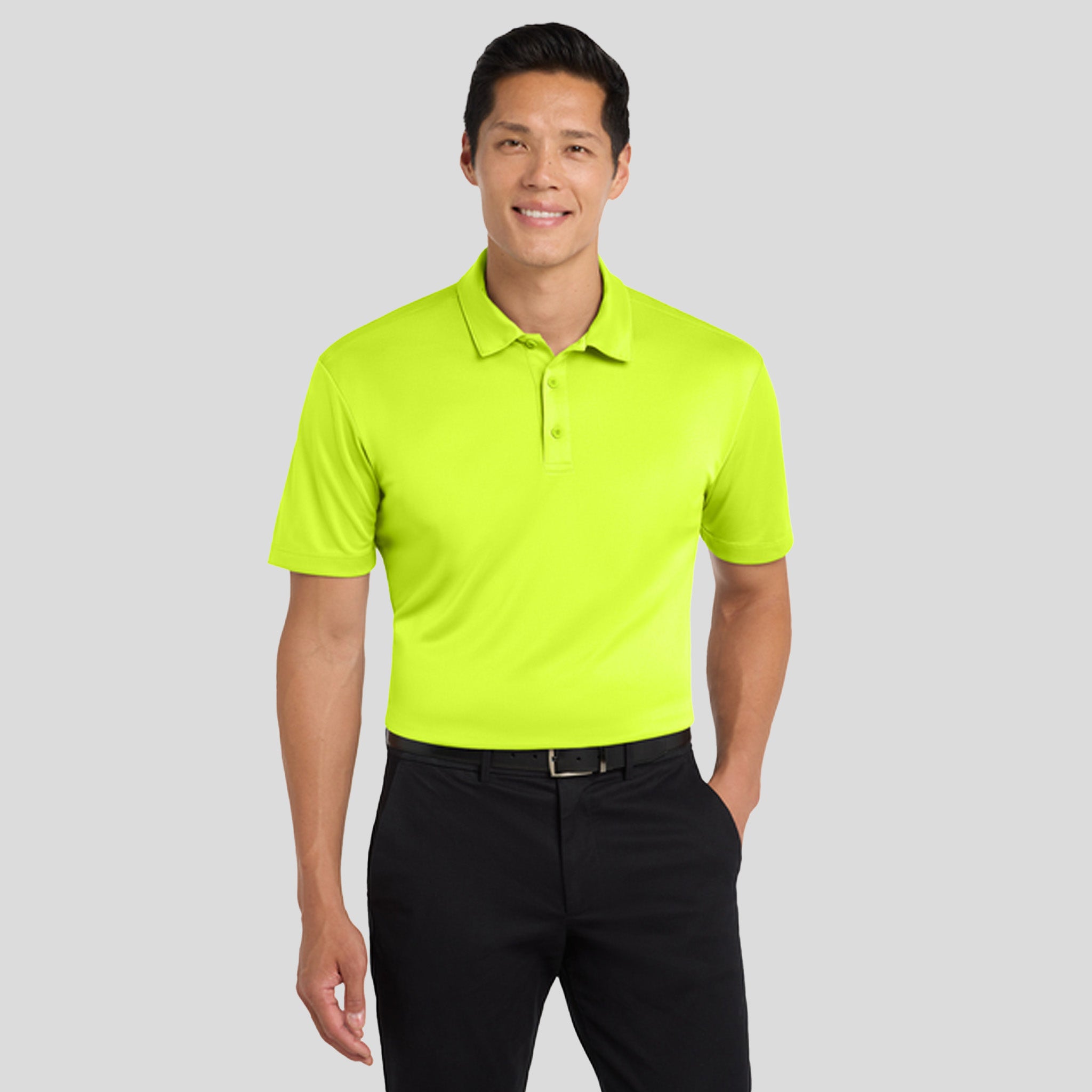 Men's Silk Touch™ Performance Polo | Neon Yellow