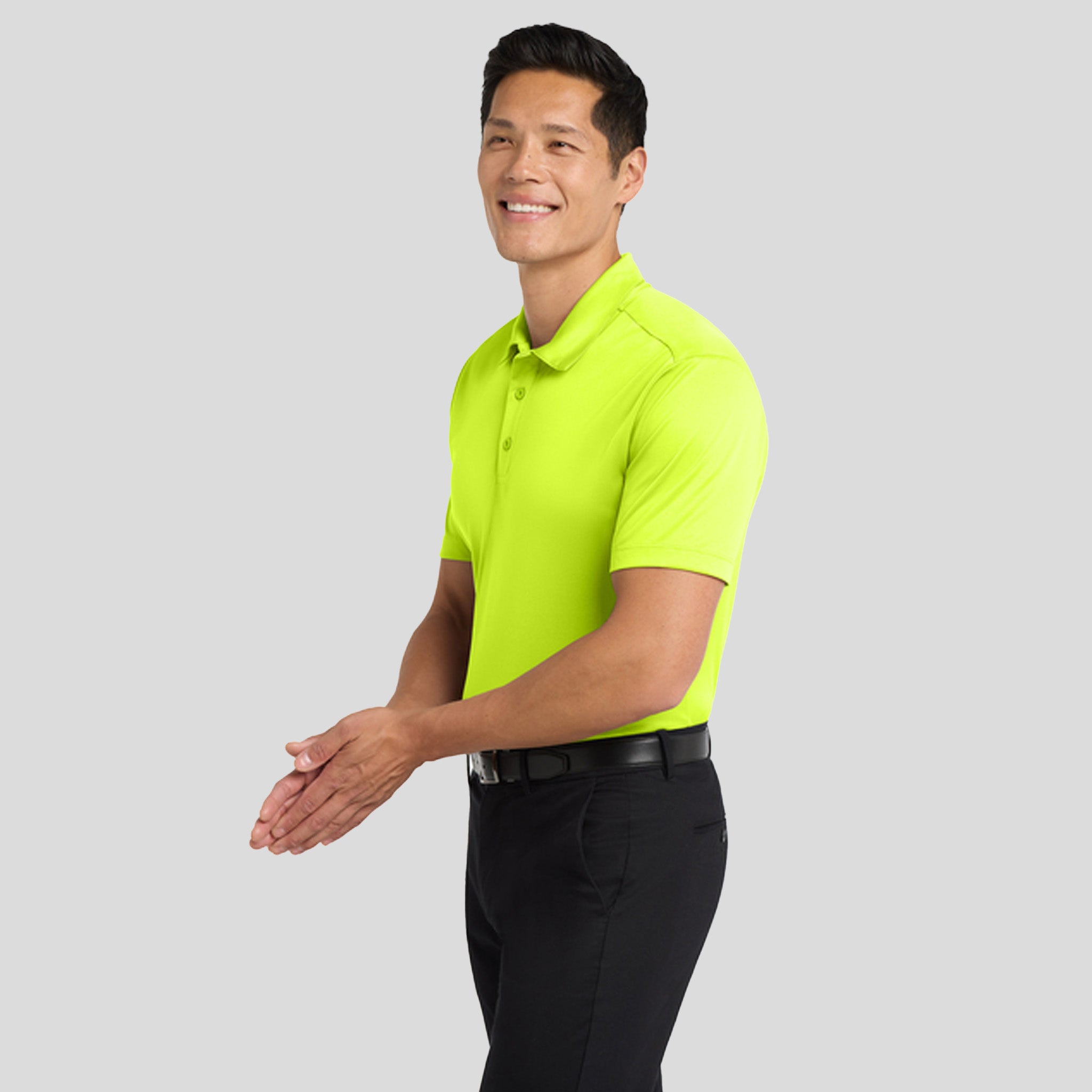 Men's Silk Touch™ Performance Polo | Neon Yellow