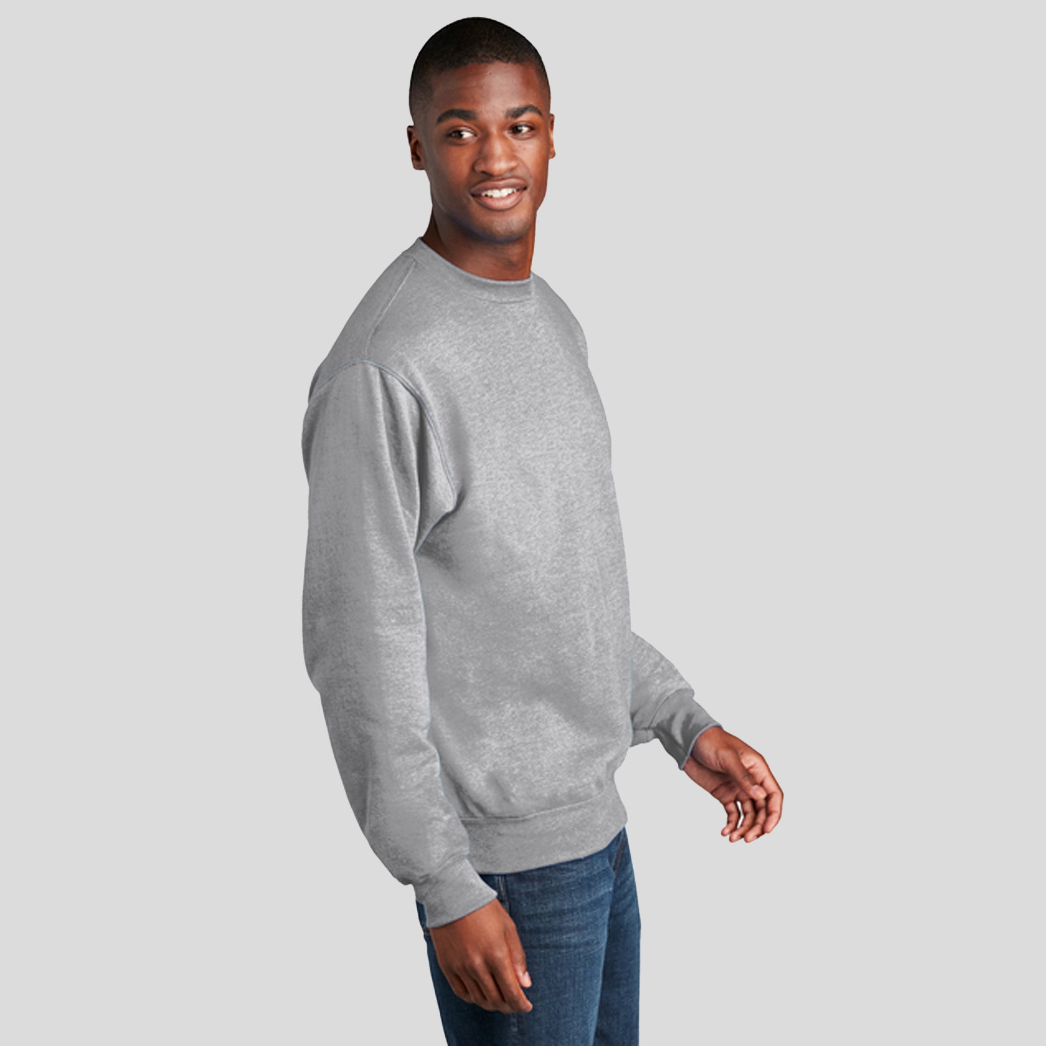 Men's Core Fleece Crewneck Sweatshirt | Ash