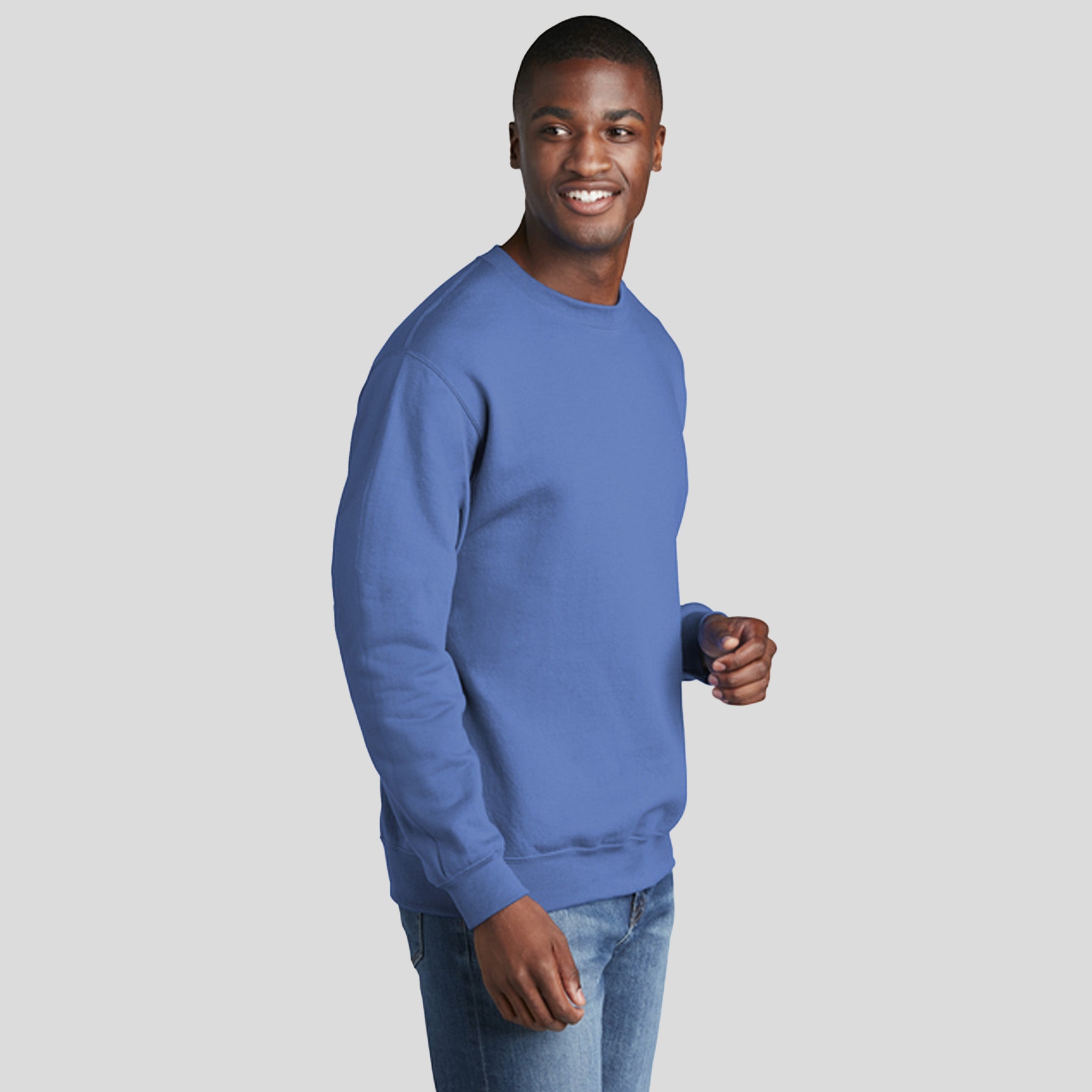 Men's Core Fleece Crewneck Sweatshirt | Carolina Blue
