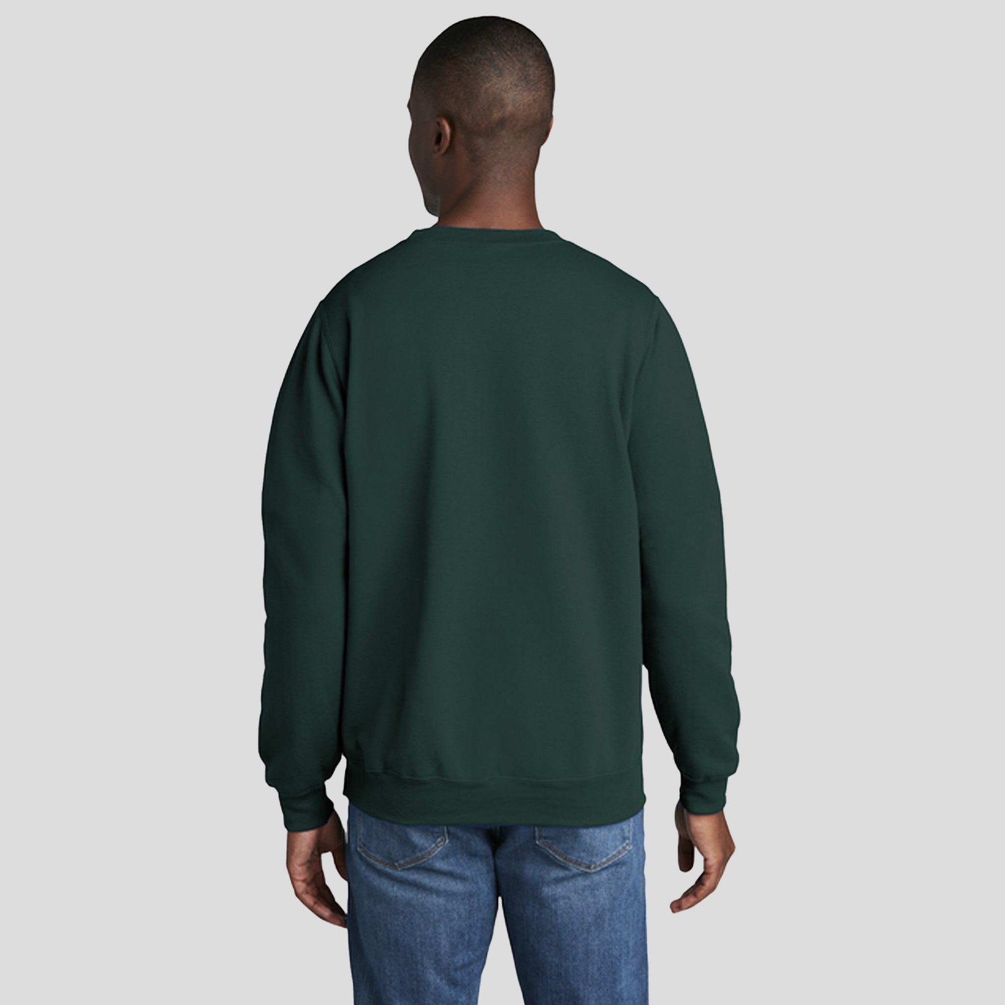 Men's Core Fleece Crewneck Sweatshirt | Dark Green