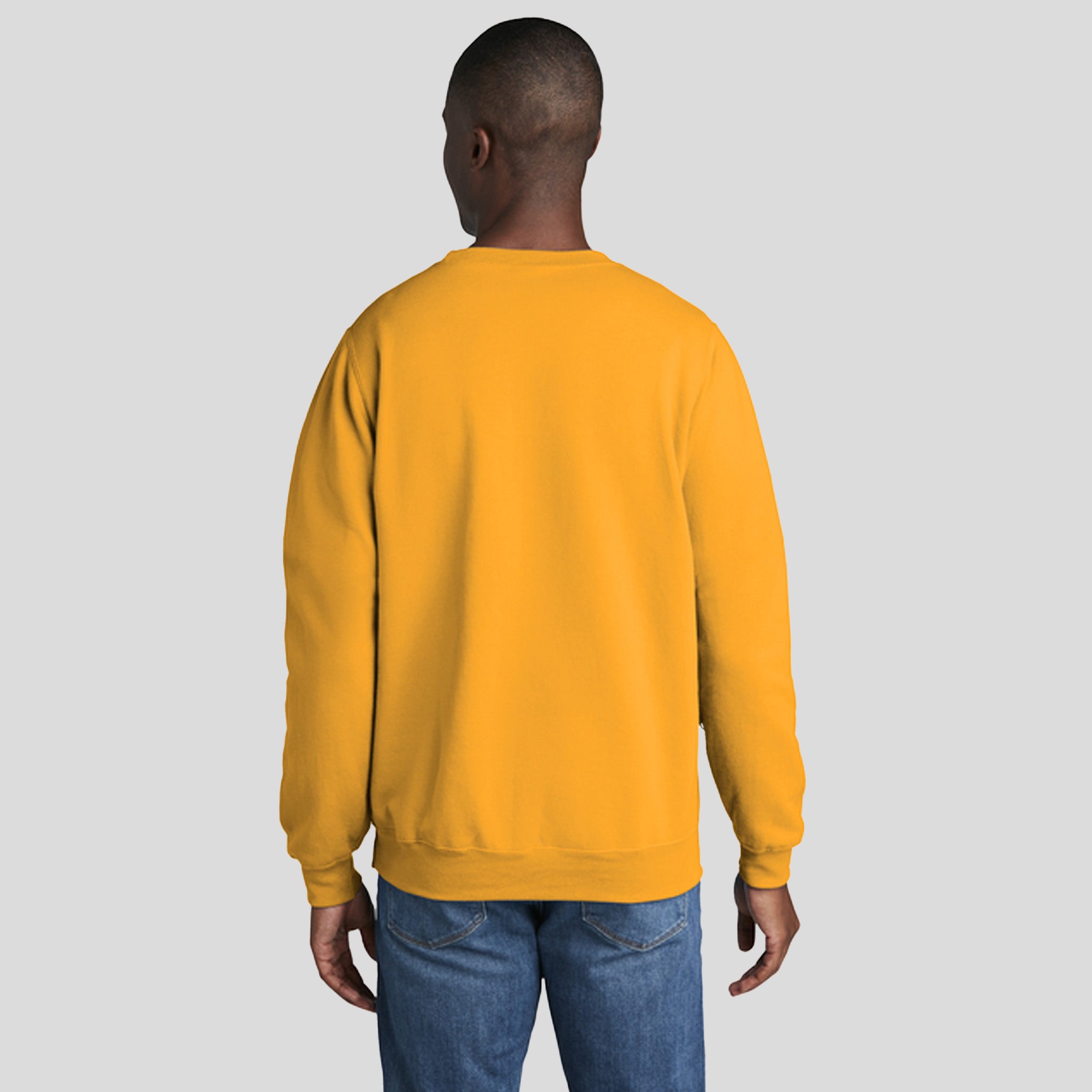 Men's Core Fleece Crewneck Sweatshirt | Gold