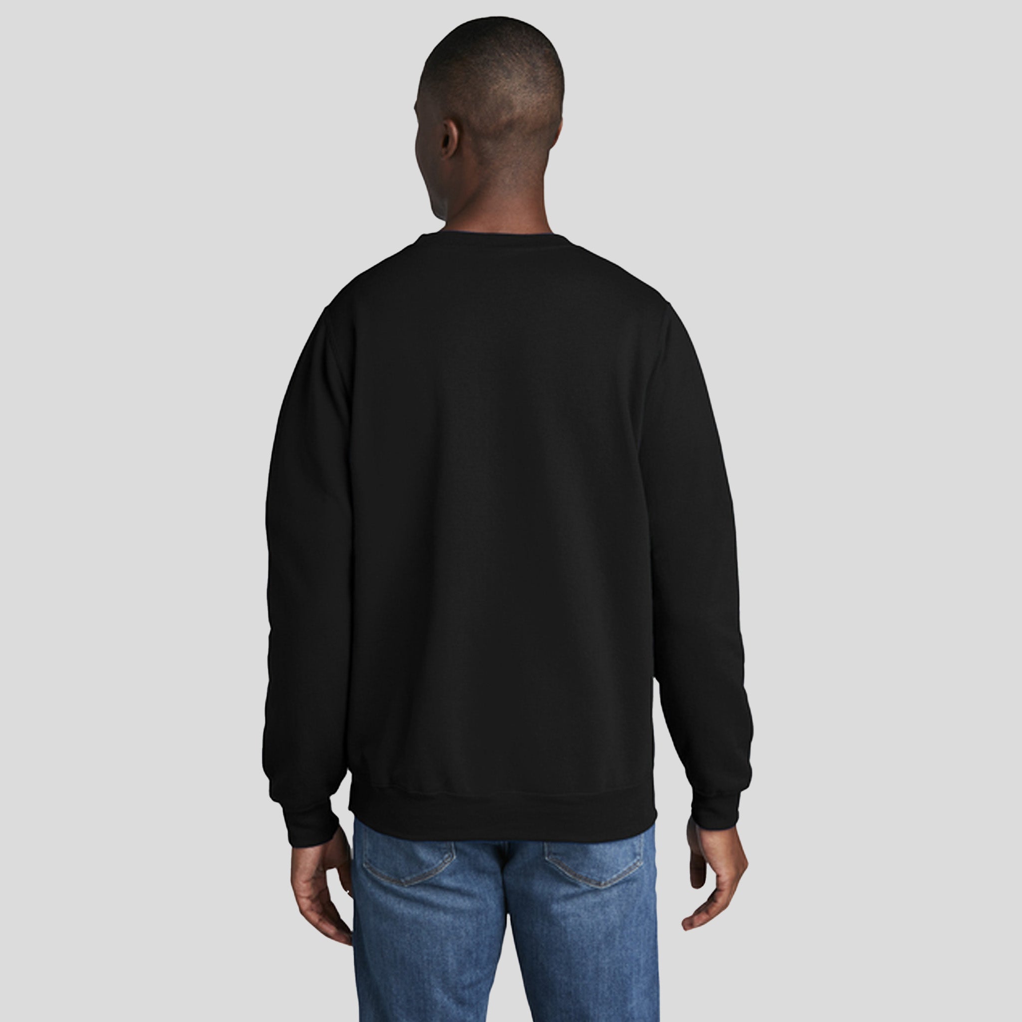 Men's Core Fleece Crewneck Sweatshirt | Jet Black