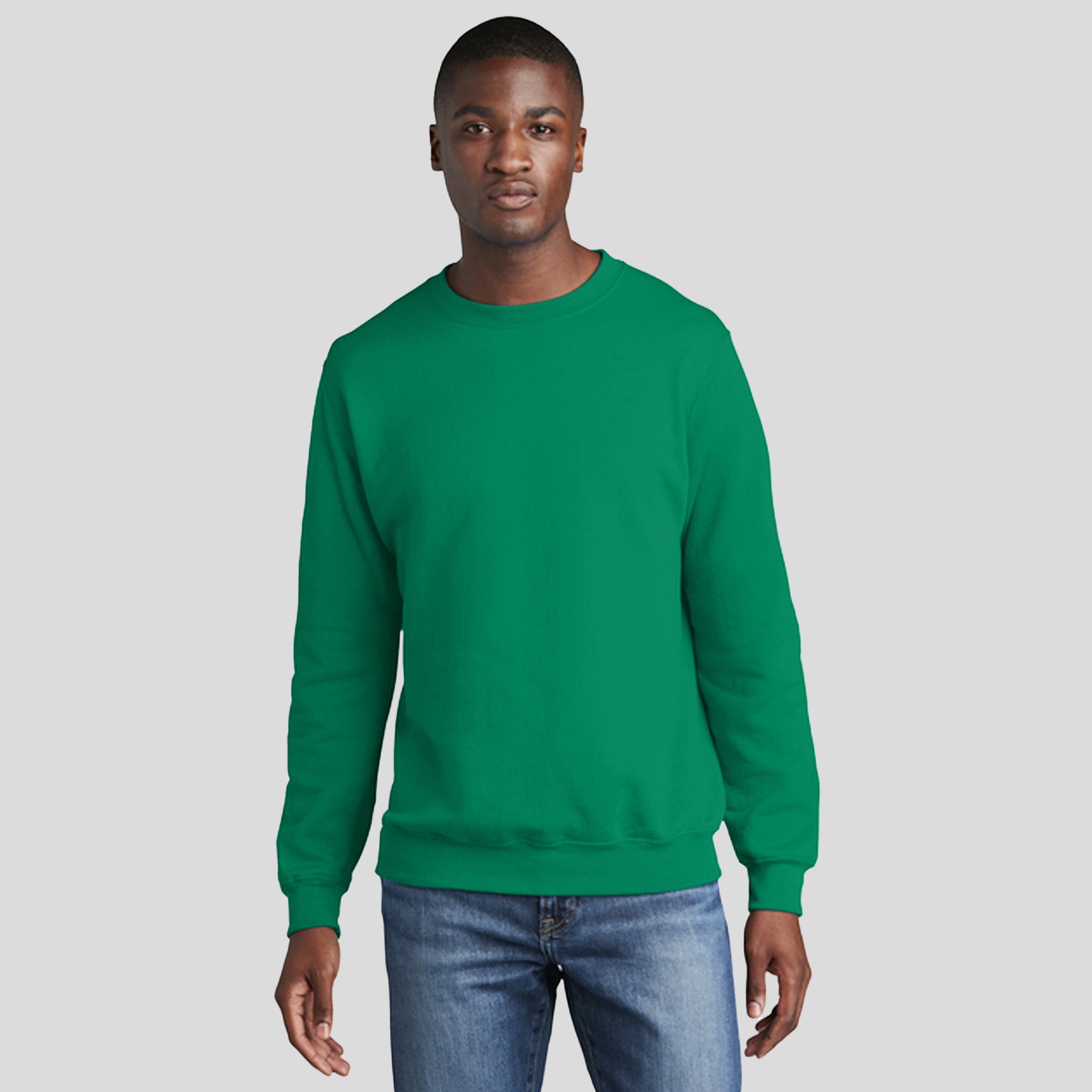 Men's Core Fleece Crewneck Sweatshirt | Kelly