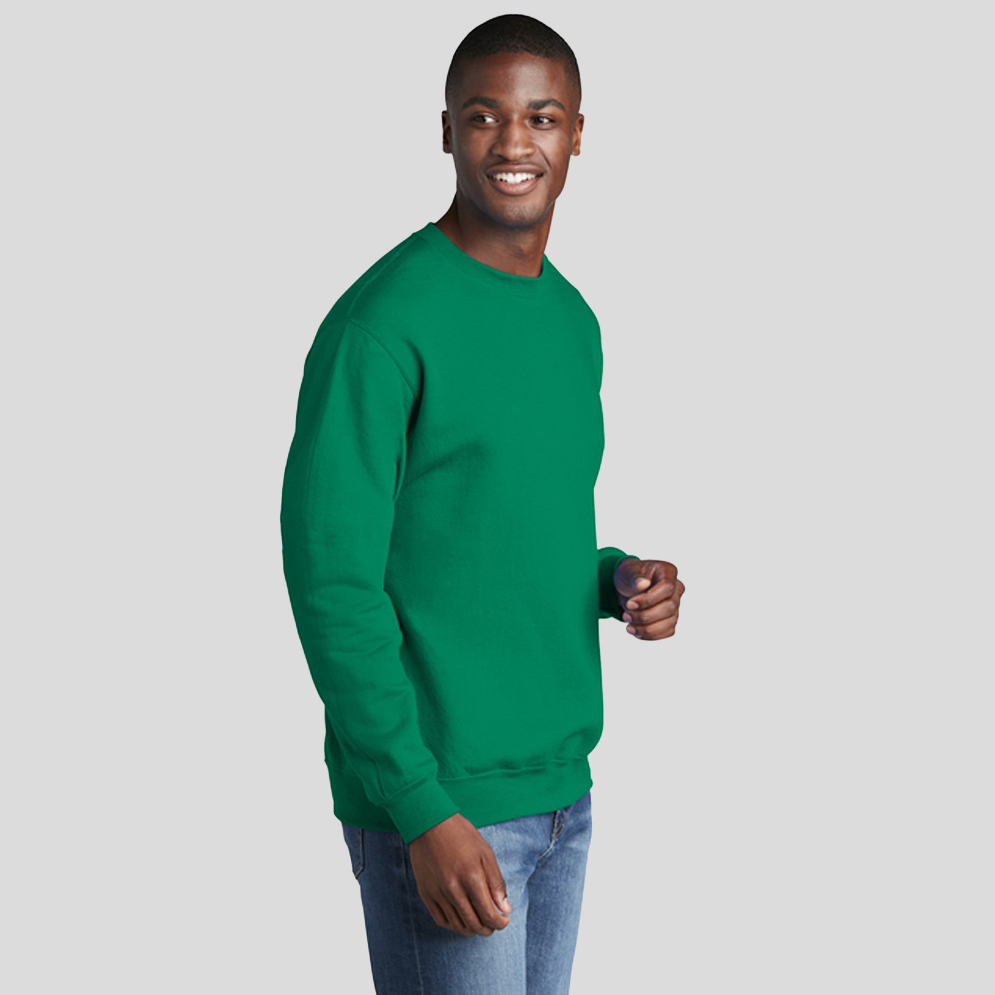 Men's Core Fleece Crewneck Sweatshirt | Kelly
