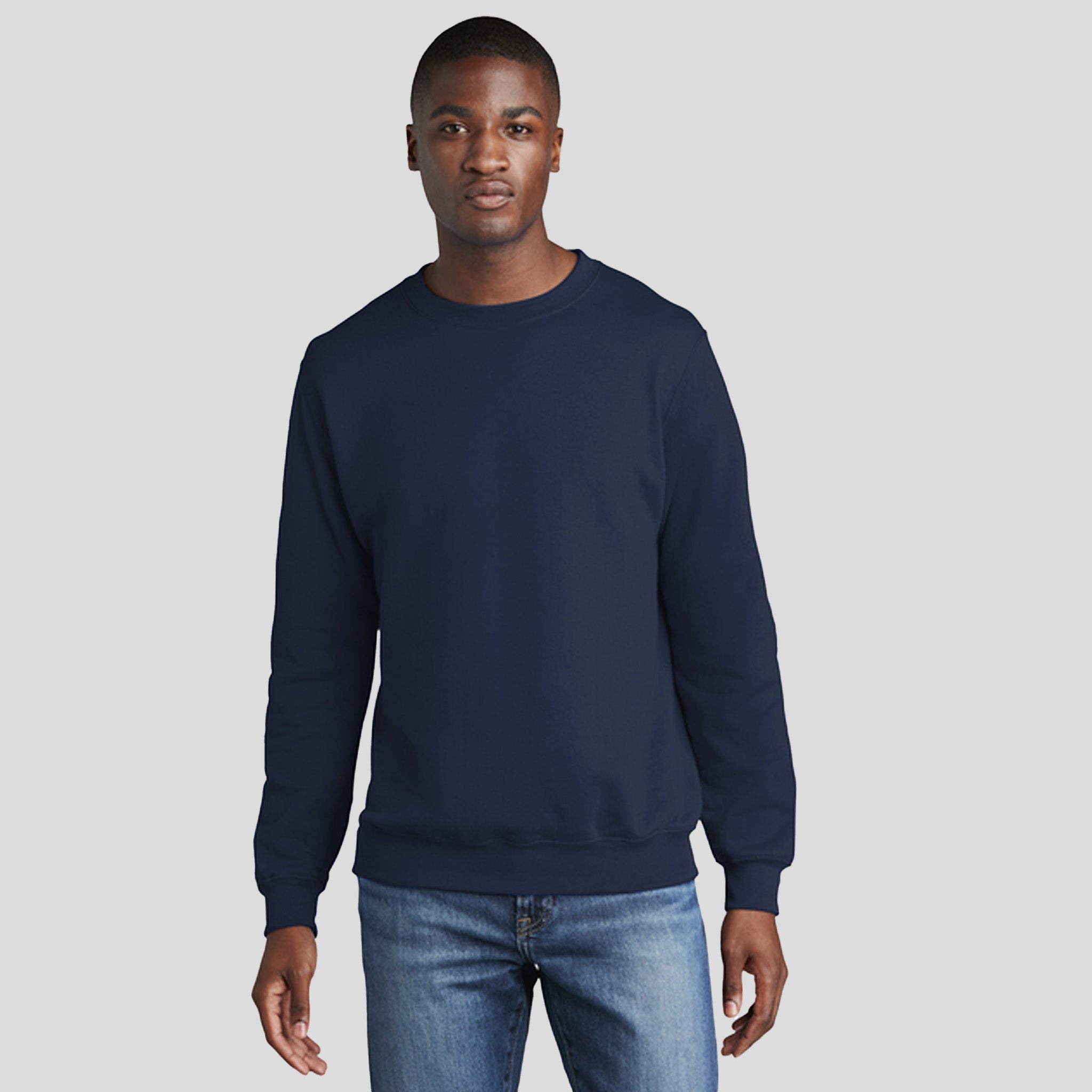 Men's Core Fleece Crewneck Sweatshirt | Navy