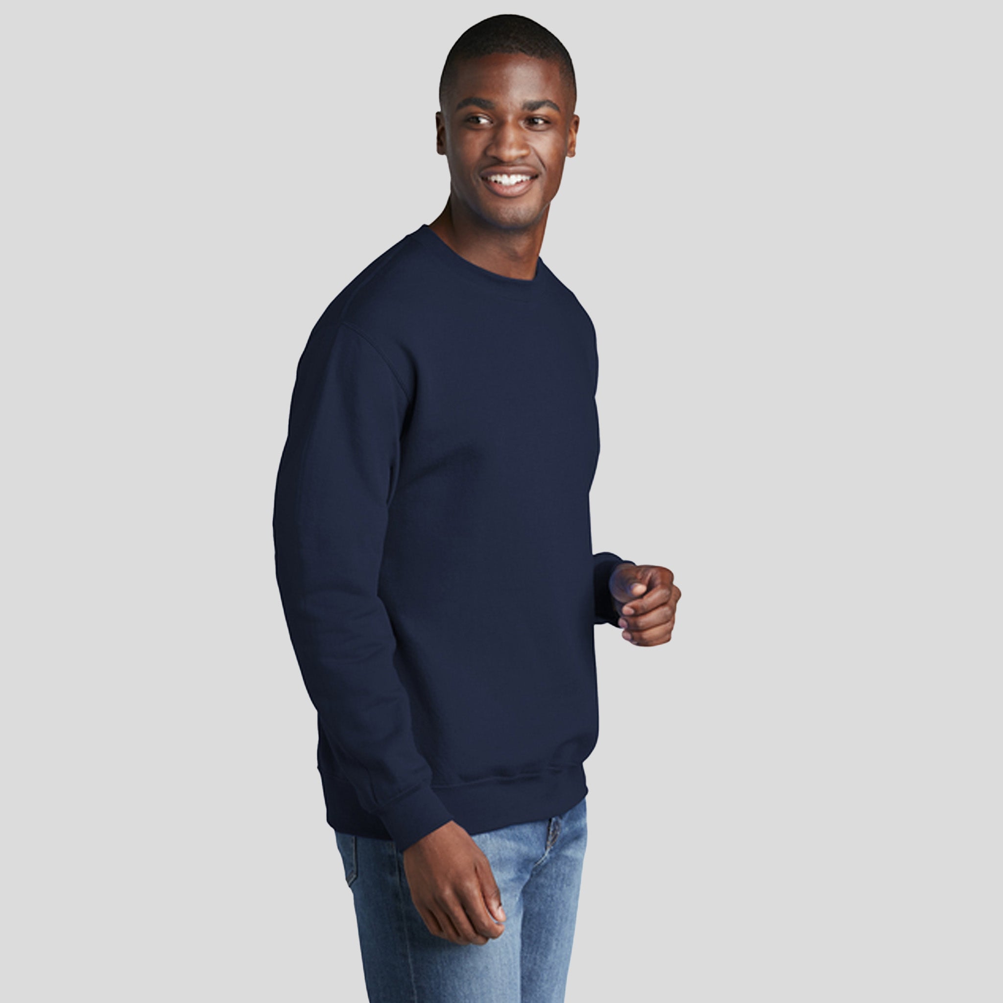 Men's Core Fleece Crewneck Sweatshirt | Navy