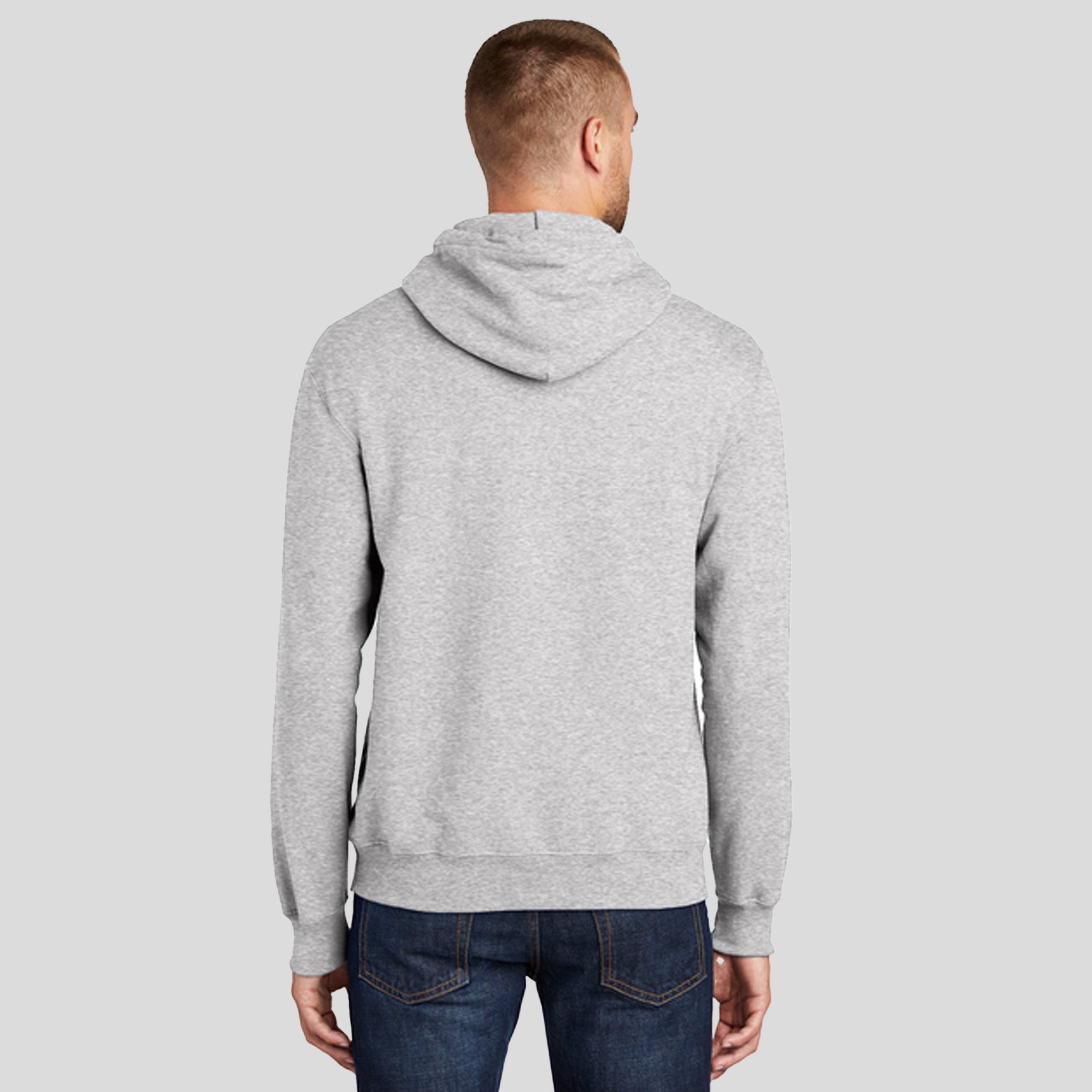Men's Core Fleece Pullover Hooded Sweatshirt | Ash