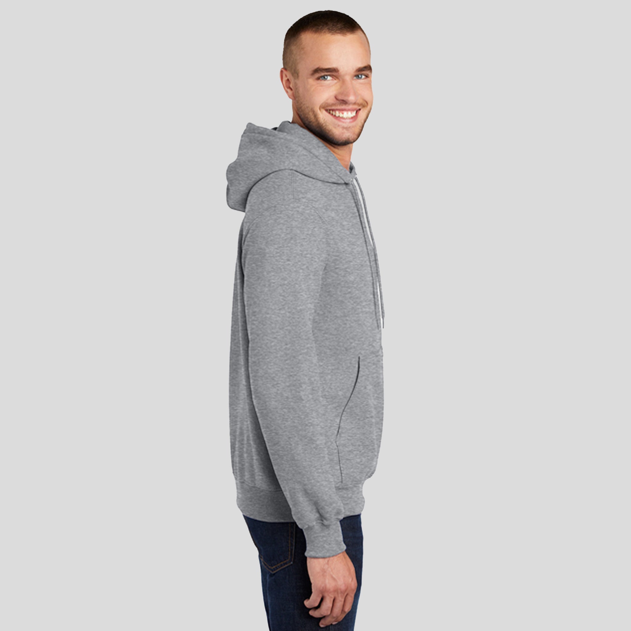 Men's Core Fleece Pullover Hooded Sweatshirt | Athletic Heather