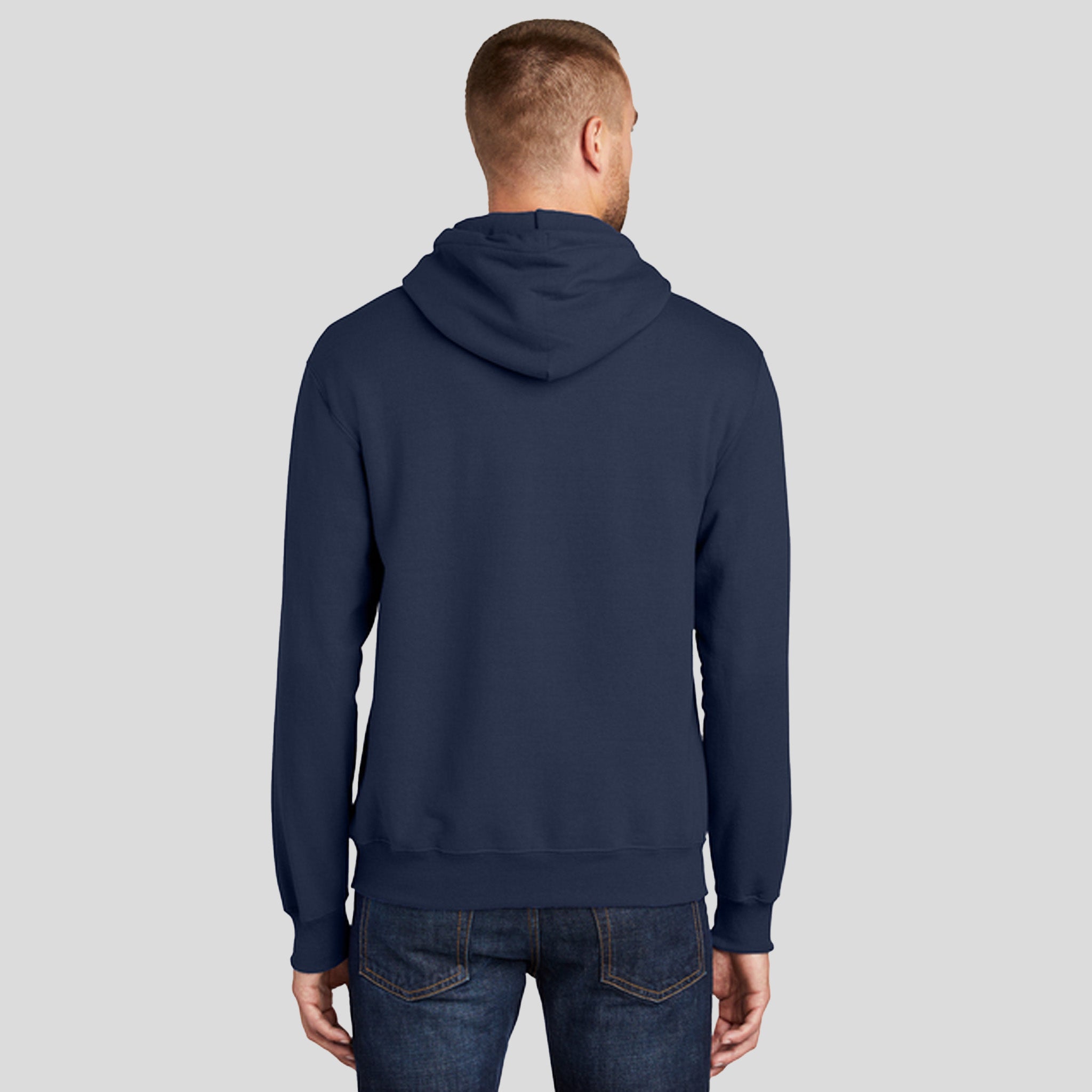 Men's Core Fleece Pullover Hooded Sweatshirt | Navy