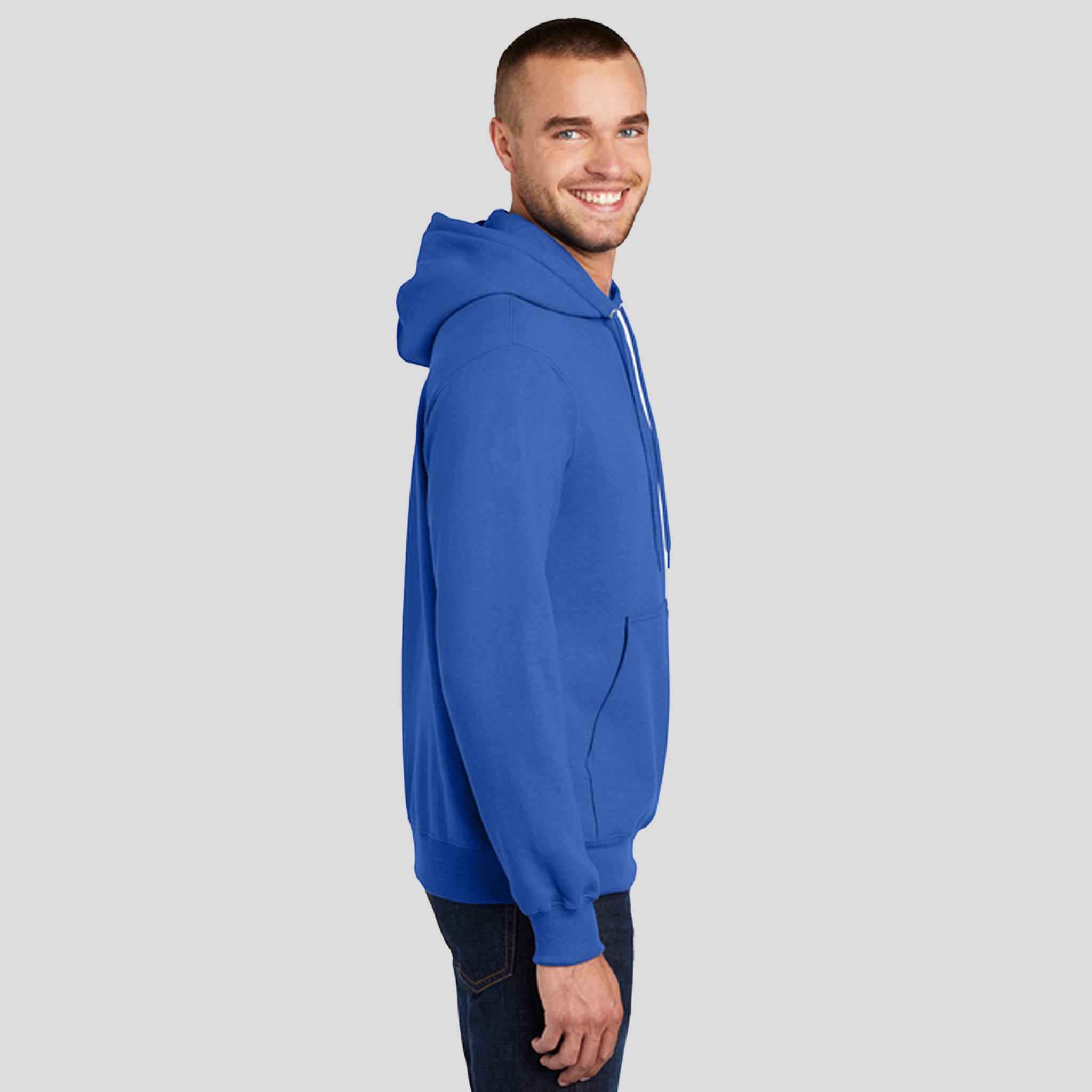 Men's Core Fleece Pullover Hooded Sweatshirt | Royal