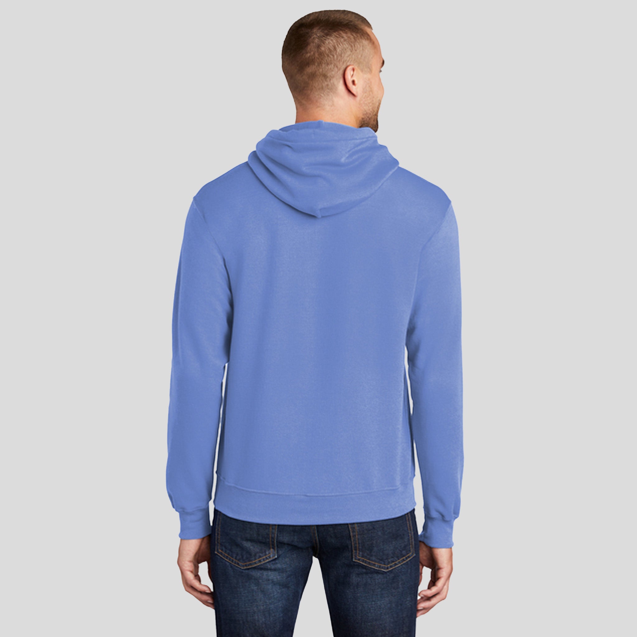 Men's Core Fleece Pullover Hooded Sweatshirt | Carolina Blue