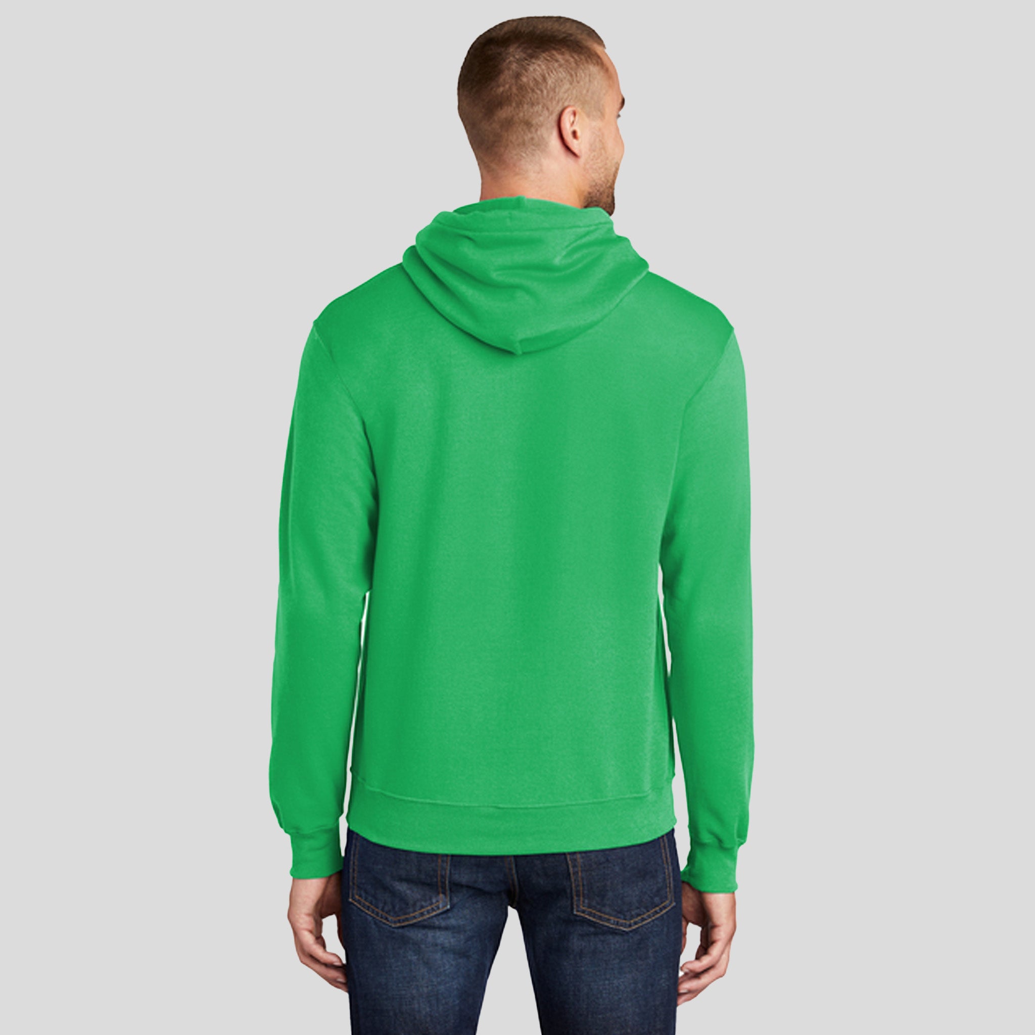 Men's Core Fleece Pullover Hooded Sweatshirt | Clover Green