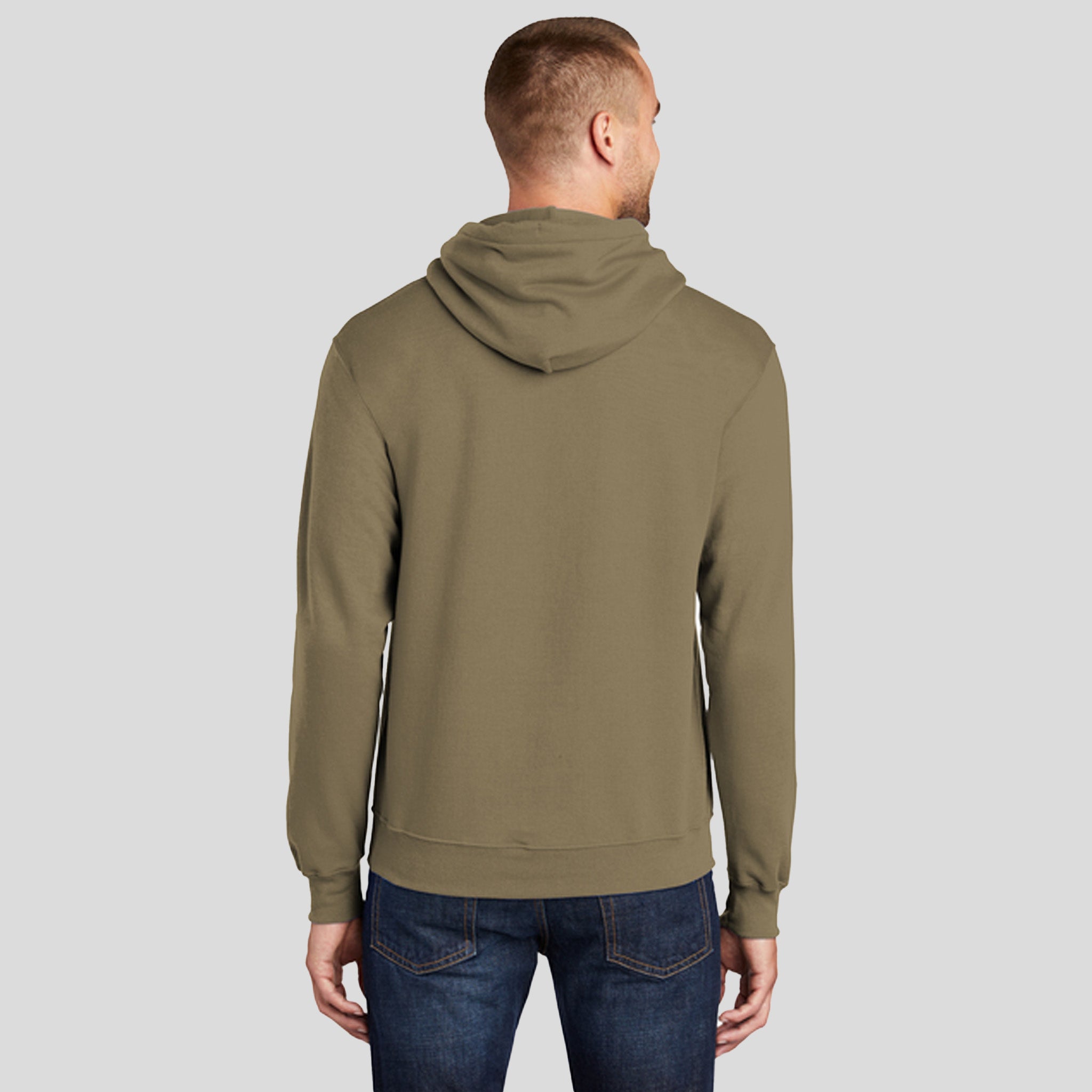 Men's Core Fleece Pullover Hooded Sweatshirt | Coyote Brown