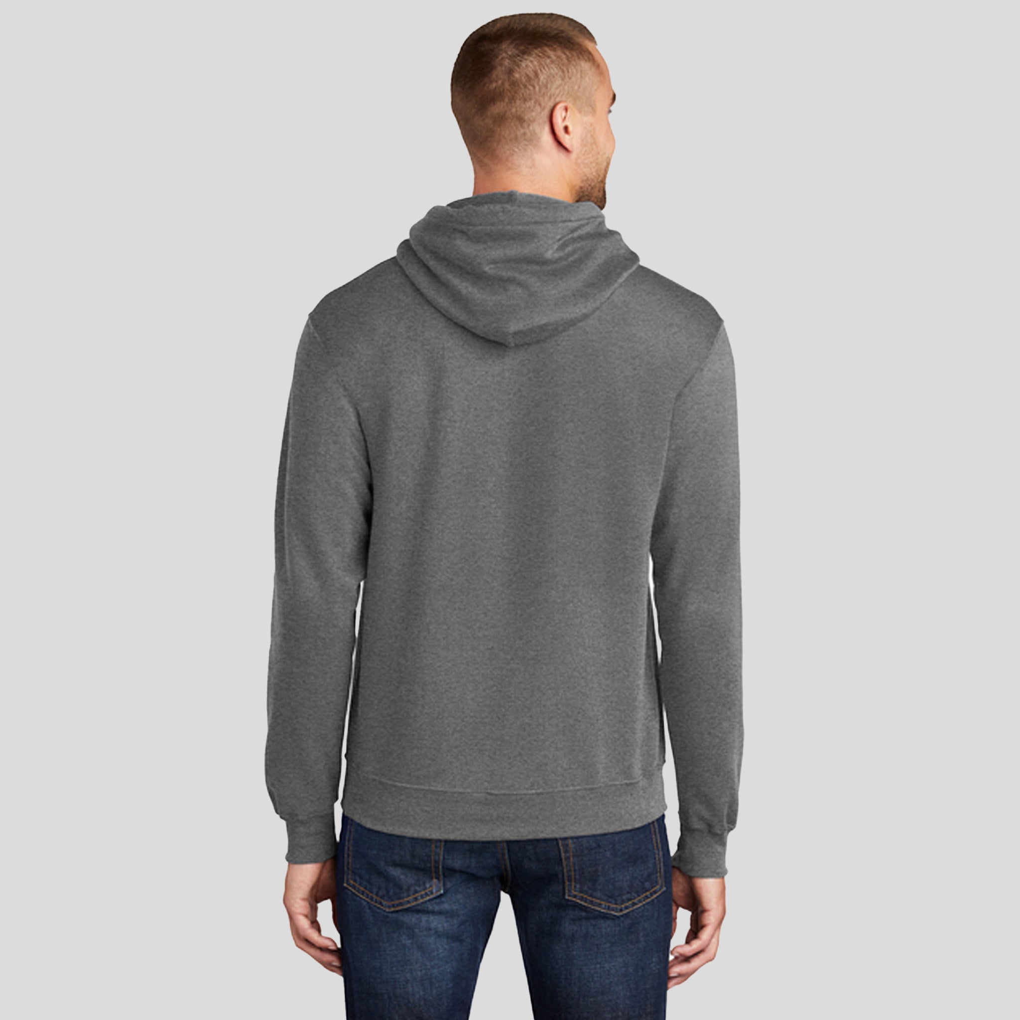 Men's Core Fleece Pullover Hooded Sweatshirt | Graphite Heather