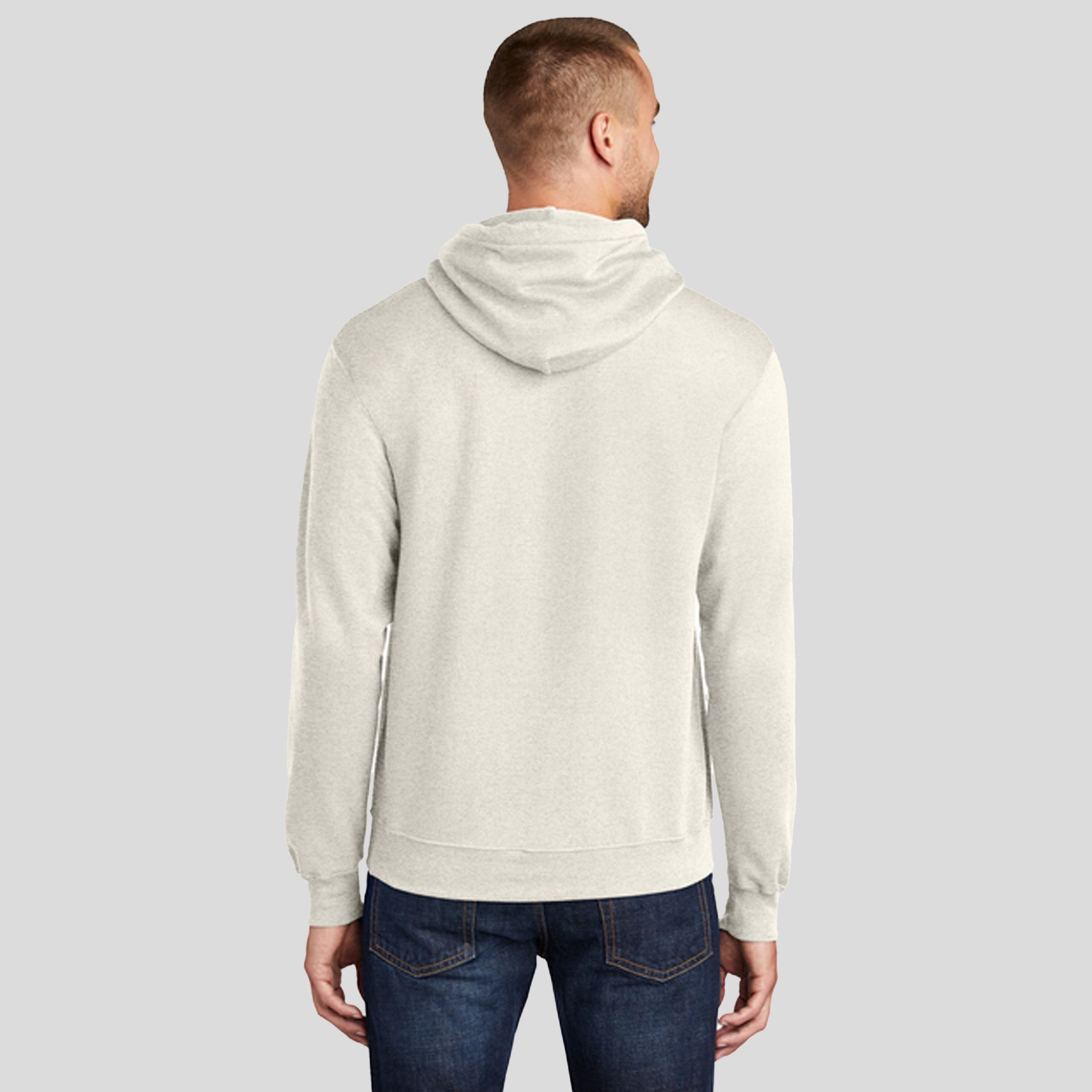 Men's Core Fleece Pullover Hooded Sweatshirt | Oatmeal Heather