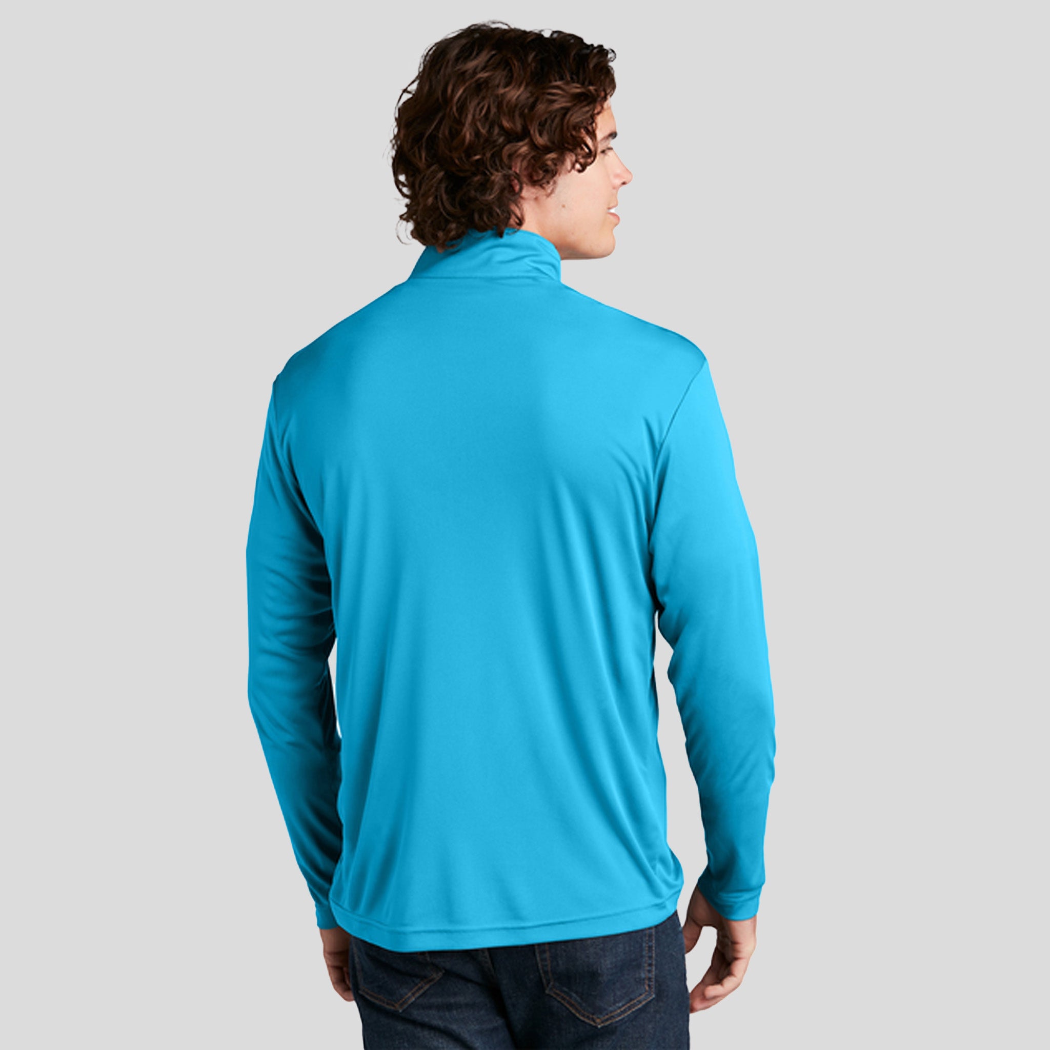 Men's PosiCharge® Competitor™ 1/4-Zip Pullover | Atomic Blue