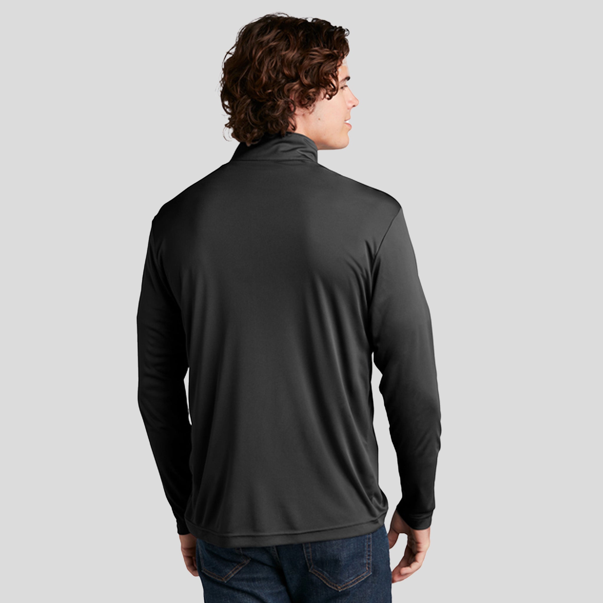 Men's PosiCharge® Competitor™ 1/4-Zip Pullover | Black