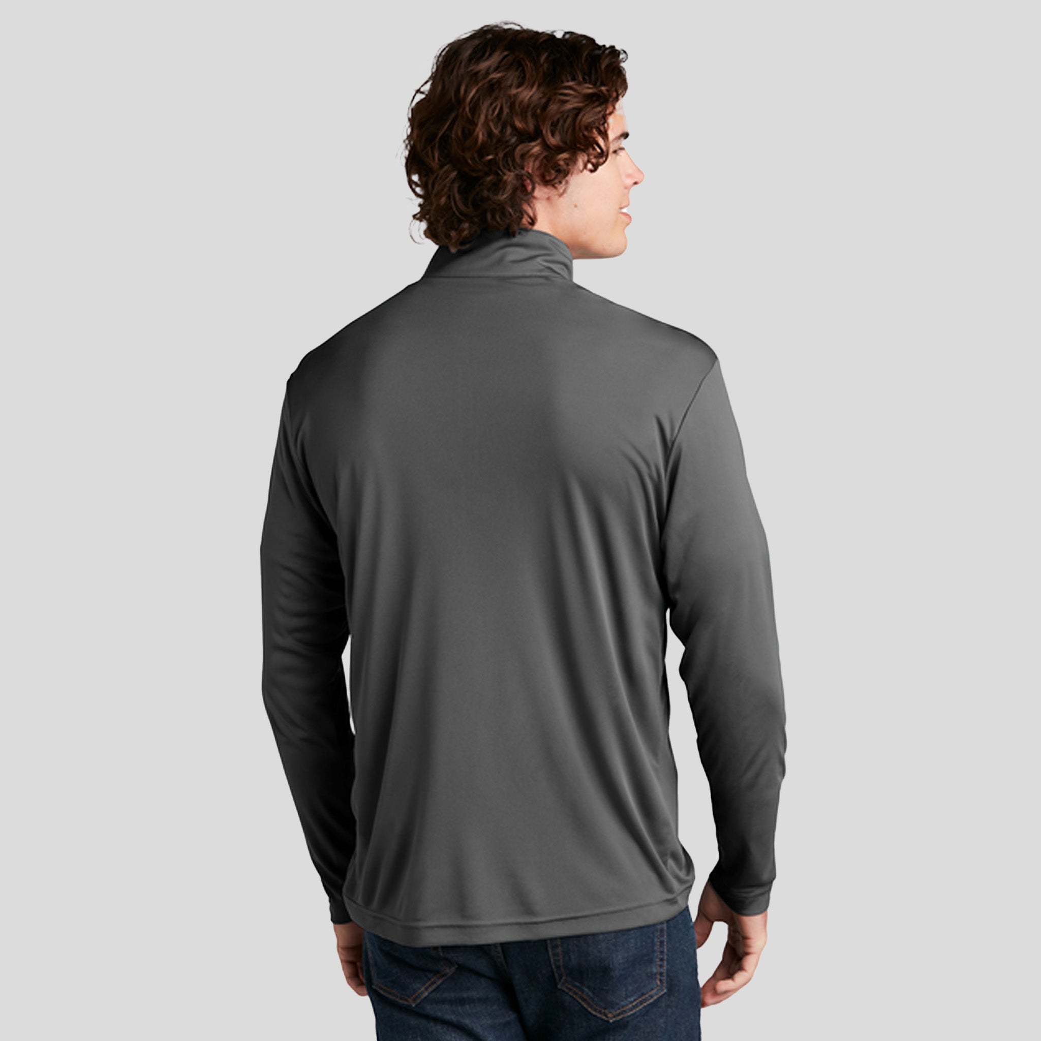 Men's PosiCharge® Competitor™ 1/4-Zip Pullover | Iron Grey