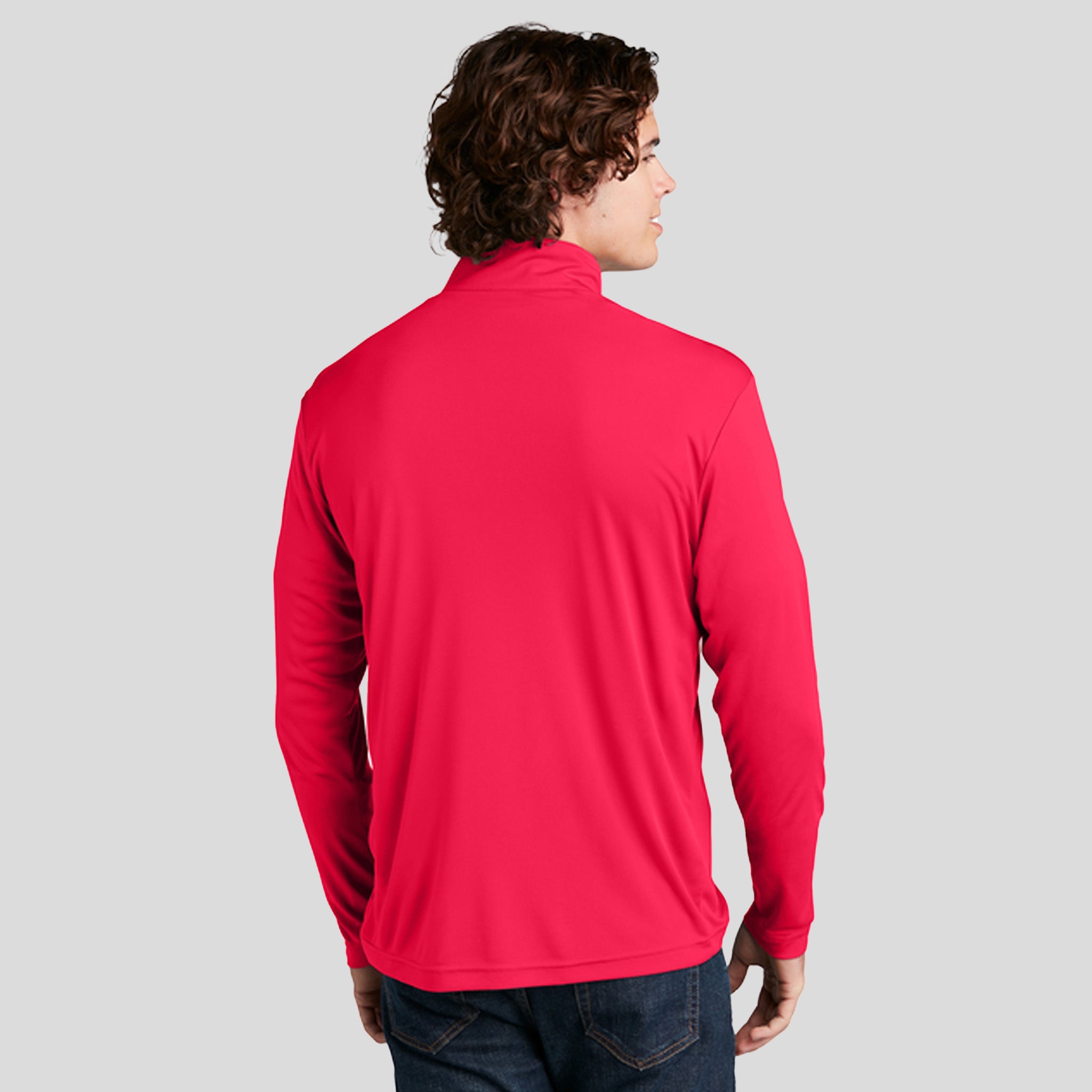 Men's PosiCharge® Competitor™ 1/4-Zip Pullover | Red