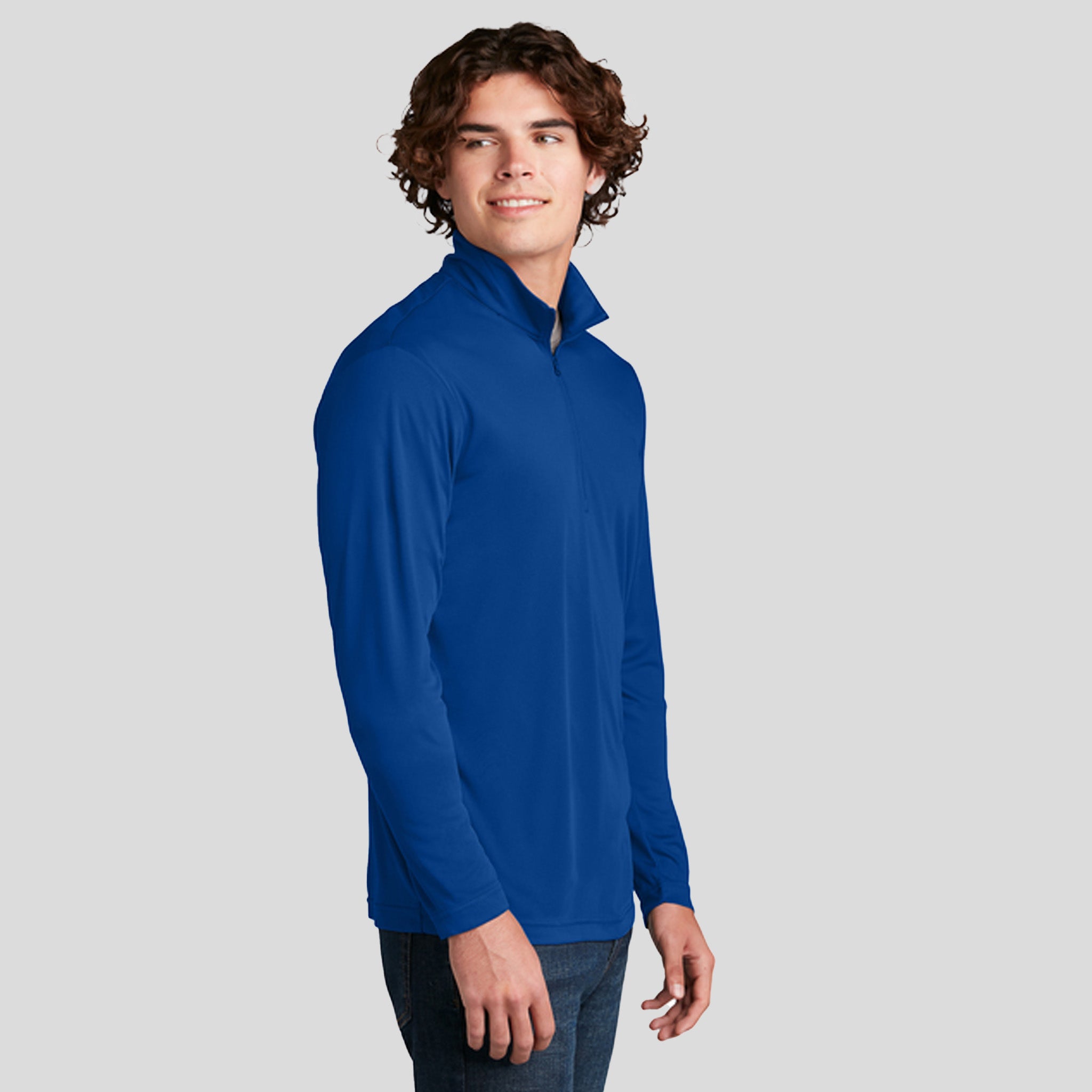 Men's PosiCharge® Competitor™ 1/4-Zip Pullover | Royal