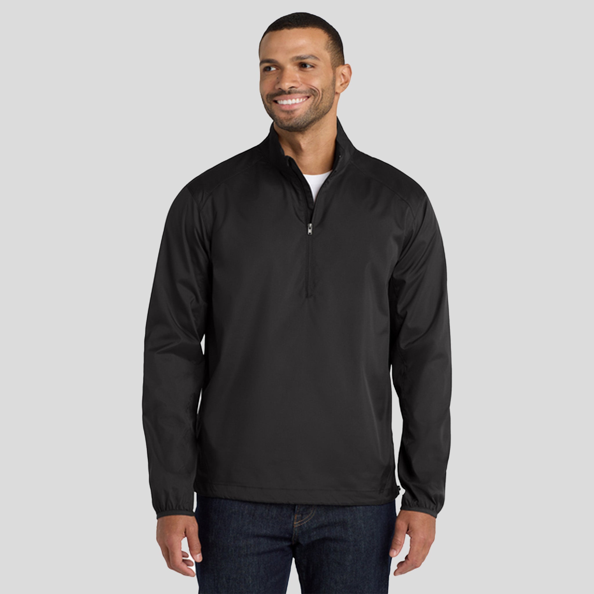 Men's Zephyr 1/2-Zip Pullover | Black
