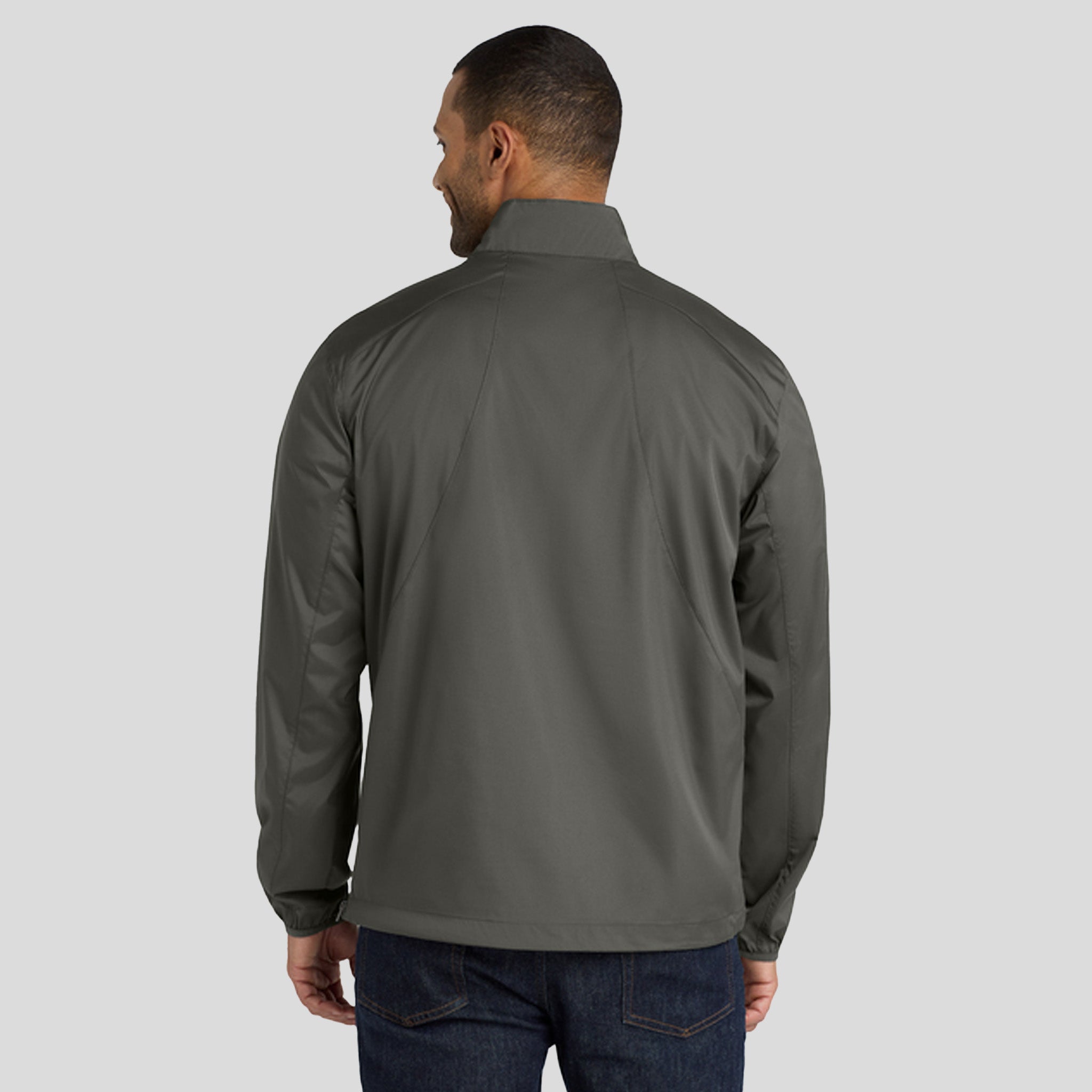 Men's Zephyr 1/2-Zip Pullover | Grey Steel