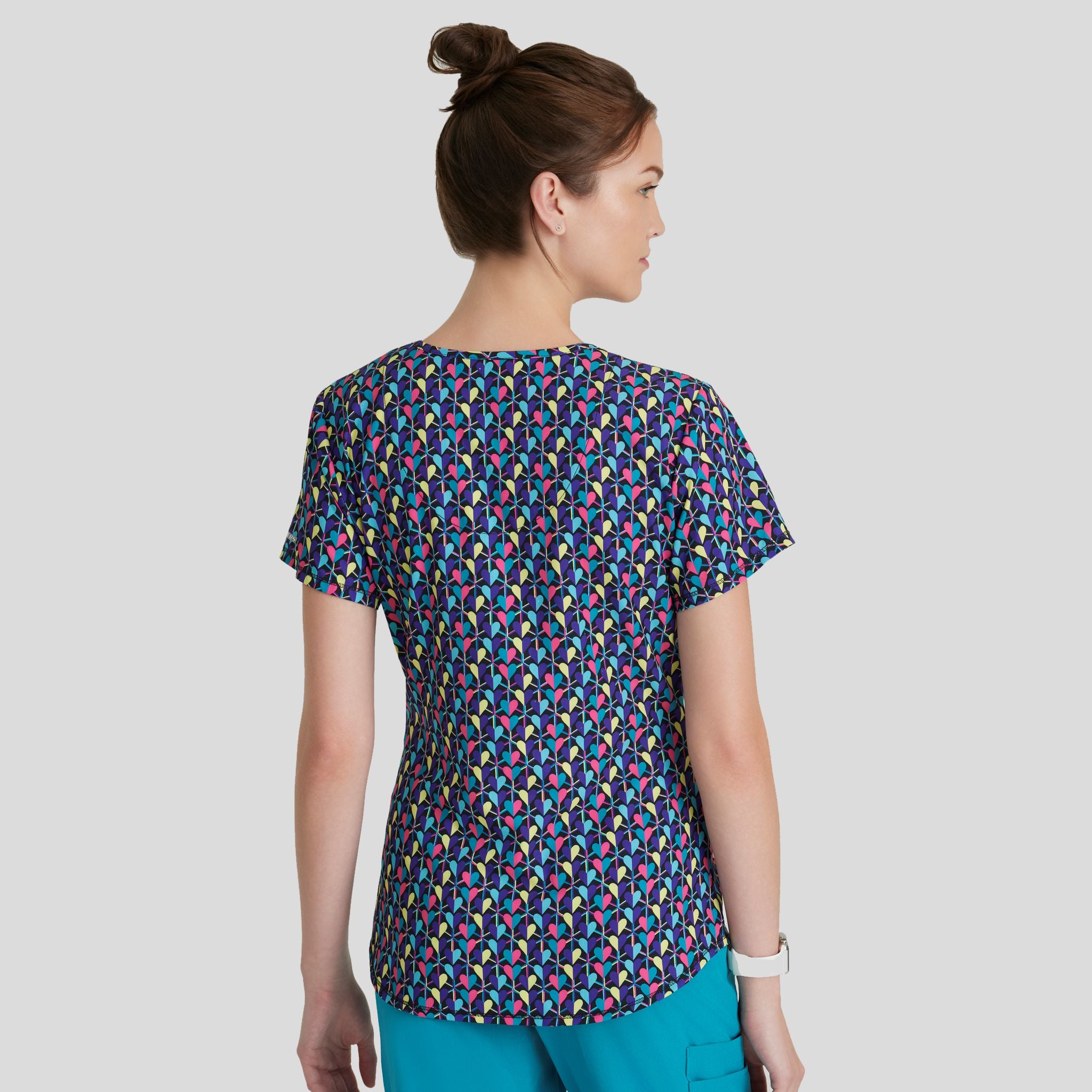 Essence Print Top | Deco Hearts