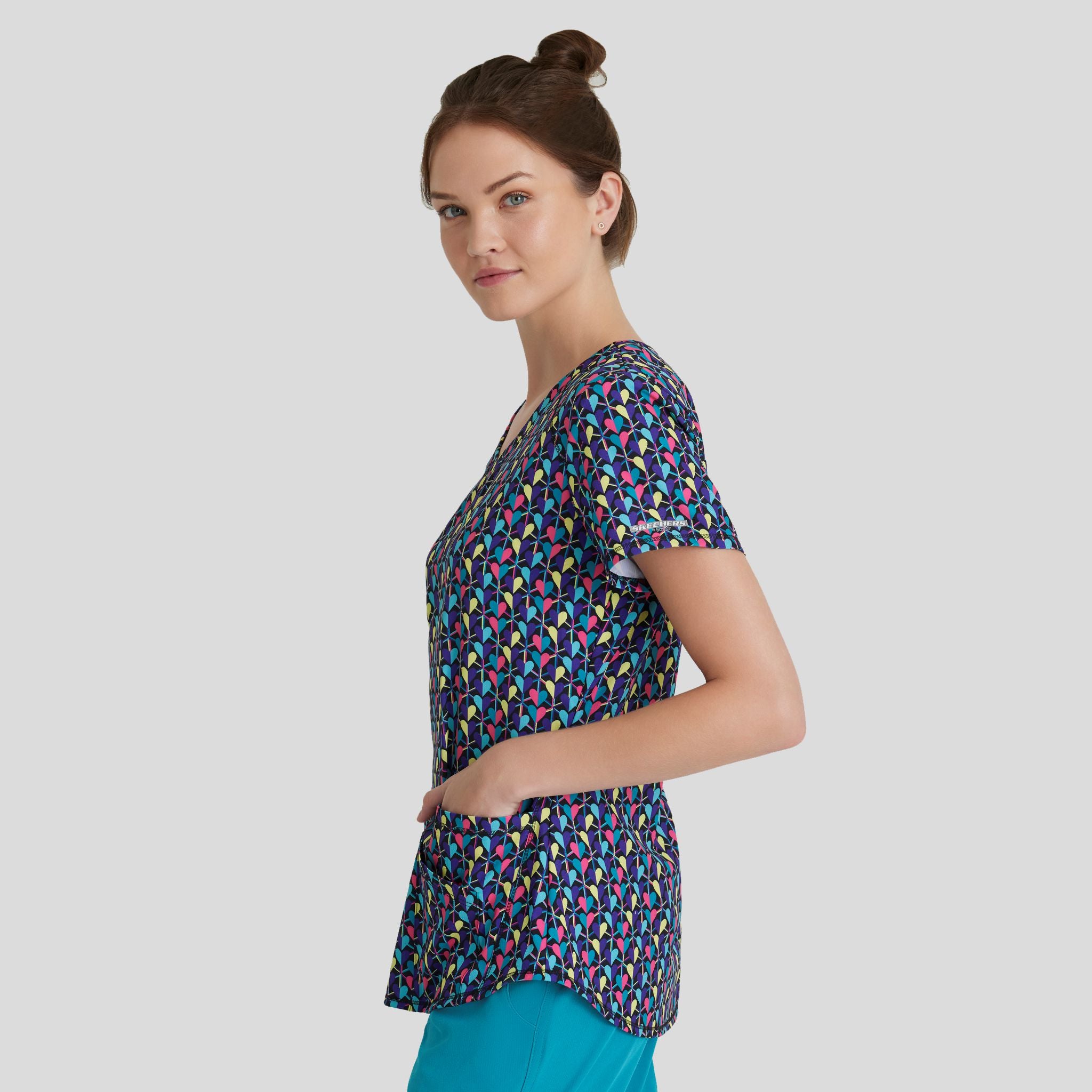 Essence Print Top | Deco Hearts