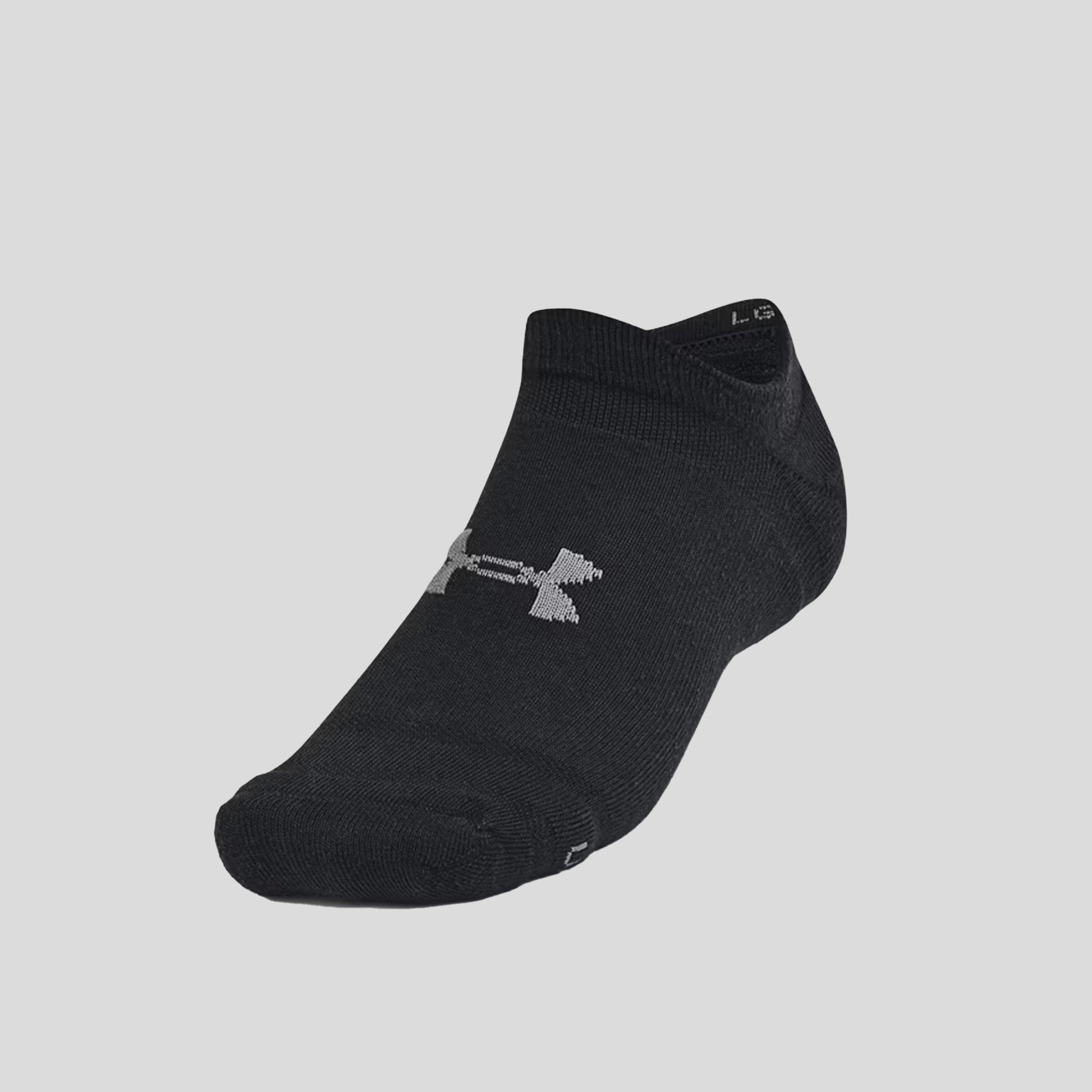Unisex UA Essential Cushion | Black/Castlerock